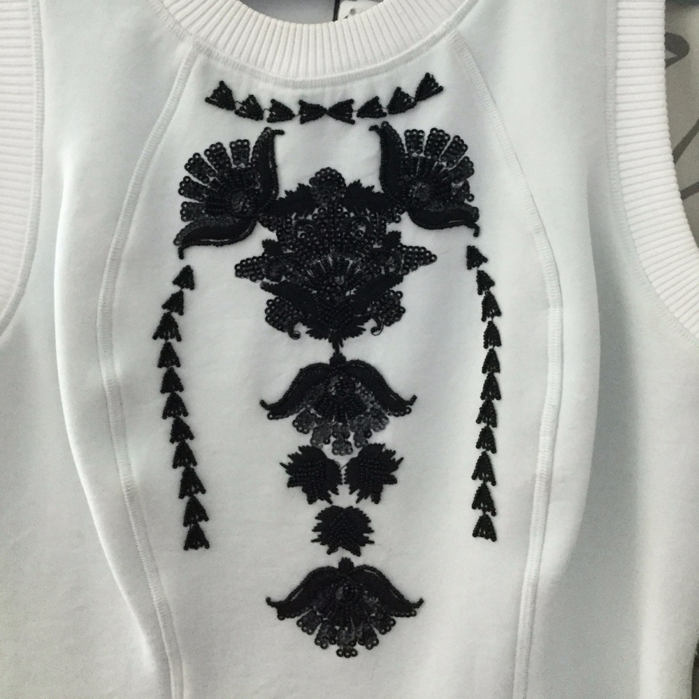 NWT Marchesa Voyage sweatshirt dress sz 6